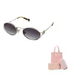 Солнцезащитные очки овальной формы Eyewear Oval Frame MIU MIU - фото