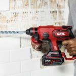 Бесщеточный электрический молоток SKIL, литиевый электрический молоток 20 В, комбинация для сверления и шлифования 1704 + 2907-5,0, двойной электрический - фото 8