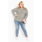 Женский свитер Sofia plus size Avenue, Blue - фото 3