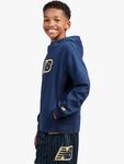 Детский худи с логотипом Hoops New Balance, Nb Navy - фото 2