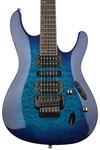 Электрогитара Ibanez S670QMSPB Electric Guitar - Sapphire Blue - фото