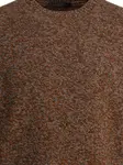 Свитер с круглым вырезом Zanone, коричневый - фото 3
