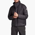 Стеганая куртка мужская черная Adidas, черный - фото 3