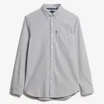 Рубашка Superdry Essentials Oxford, серый - фото 3