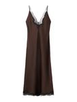 MANGO Платье 'Silver' в коричневом цвете - фото