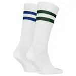 Носки 2 шт Levi's Regular Cut Sport Stripe crew, белый - фото 2