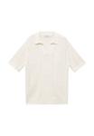 Поло Mango Polo shirt, Off-White - фото 5