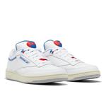 Обувь для скейтбординга Reebok Club C унисекс, White/Blue - фото 3