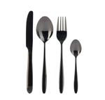 Набор столовых приборов Mondex черный - фото