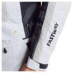 Текстильная куртка Т-2202 Fastway, серый/черный - фото 8