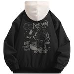 Куртка унисекс Doraemon, Черный - фото