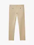 Брюки чинос Benetton Slim Fit, бежевый - фото 4