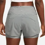 Женские шорты Nike Dri-FIT Swift, серый - фото 2