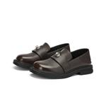 Лоферы женские Gemeiq, коричневый - фото 7