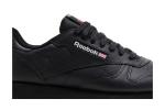 Кроссовки Reebok Classic Leather Black Pure Grey, черный - фото 2