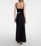 Орбит джерси макси-платье Christopher Esber, черный - фото 3