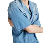 Джинсовая рубашка Prada, синий - фото 6