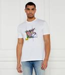 Футболка мужская Iceberg с рисунком, белый - фото