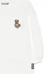 Платье с вышивкой Teddy Bear Moschino Kids, белый - фото 3