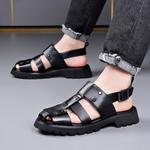 Пляжные сандалии мужские черные Romon - фото 5