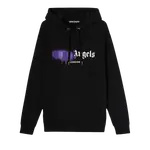 Худи Palm Angels London Sprayed 'Black', черный - фото