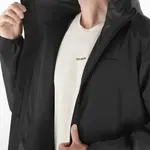 SALOMON Куртка мужская черная, Pitch Black - фото 6