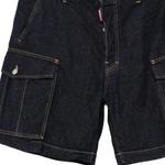 Джинсовые шорты-карго Dsquared 2, indigo - фото 7