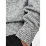 Свитер Selected Rai, серый - фото 4