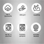 Полотенце Opal с бордюром, сохраняющим форму Dyckhoff, Melone - фото 3