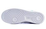 Кроссовки Nike Air Force 1 Skateboard Shoes Women's Low-Top White Purple/Blue - фото 4