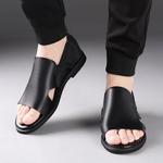 Пляжные сандалии мужские черный Luomaike - фото 3