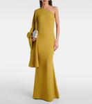 Платье макси на одно плечо Sifnos Taller Marmo, Citron - фото 2