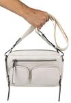 Сумка кросс-боди MUNICH MH, Cream/White - фото
