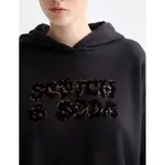 Худи Scotch & Soda Open Back, черный - фото 6