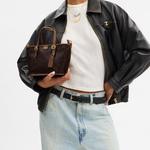 COACH Сумка-шопер из лакированного холста - фото 7