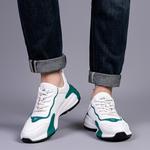 Кроссовки мужские толстые низкие Devanro, зеленый - фото 16