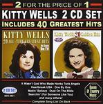 CD диск Wells, Kitty: 40 Greatest Hits - фото