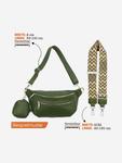 Сумка через плечо SevaBags, оливковый - фото 3