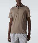 Поло из джерси без хлопка Fedeli, коричневый - фото 3