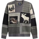 Свитер мужской Abercrombie＆Fitch, темно-серый - фото