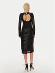 Коктейльное платье узкого кроя Bruuns Bazaar, черный - фото 3
