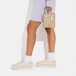 COACH Сумка-шоппер из холста с кожаными вставками - фото 9