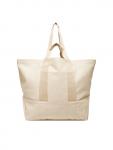 Сумочка Tjw Tote Edition Canvas AW0AW17542 Tommy Jeans, бежевый - фото 3