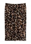 Юбка New Look Curves Pencil skirt, Brown Pattern/Brown - фото 4