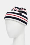 Полосатая шерстяная шапка MÜ Eisbar, белый - фото 2