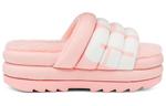Тапочки maxi slide logo 'pink scallop' Ugg, розовый - фото 3