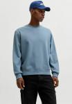 Толстовка Jack & Jones JJESTAR BASIC CREW NECK, Blue Mirage/Light Blue - фото