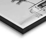 Картина с рамкой Reinders Vintage VW Bully Palme, розовый - фото 3