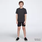 Тканые футбольные шорты для мальчиков DSG, черный - фото 2