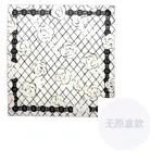 CHANEL Шёлковый шарф женский белый, White - фото